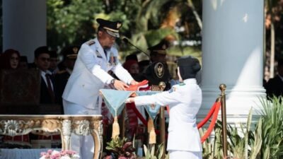 Upacara HUT ke-81 RI, Gubernur Andi Sudirman Gaungkan Kedaulatan Pangan Menuju Indonesia Emas 2045