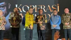 Koperasi Awards 2026, Gubernur Sulsel Terima Penghargaan Bakti Koperasi Nayaka Mahambara