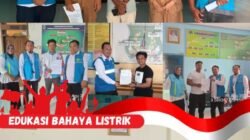 PLN ULP Pekkabata Sosialisasikan Keselamatan Pemasangan Umbul-Umbul di Dekat Jaringan Listrik