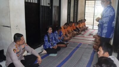 Kemenag dan Polres Toraja Utara Gelar Pembinaan Rohani bagi Tahanan