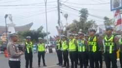 Tingkatkan Kenyamanan Pengguna Jalan, Satlantas Polres Toraja Utara Rutin Atur Lalu Lintas