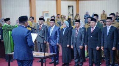 Lantik 24 Pejabat, Bupati Bantaeng Tekankan Peningkatan Pelayanan kepada Masyarakat