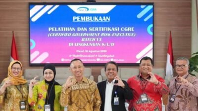 Inspektur Makassar Lulus Sertifikasi CGRE, Manajemen Risiko Pemkot Diperkuat