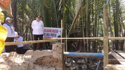 Progres Jembatan Kaccia Barombong Capai 20 Persen