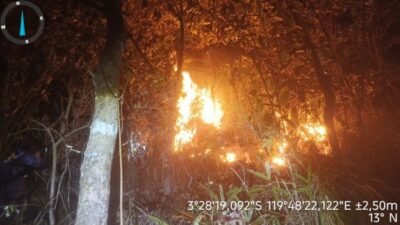 Kebakaran Melanda Sejumlah Wilayah di Sulsel, Gubernur Andi Sudirman Ajak Warga Tingkatkan Kewaspadaan