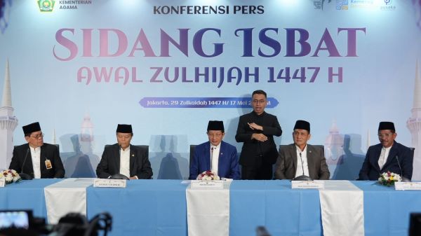 1 Zulhijjah 1447 H Jatuh Pada 18 Mei 2026, Iduladha 27 Mei