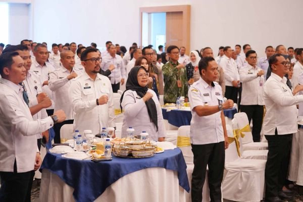 Kanwil Kemenkum Sulsel Hadiri Peringatan Hari Bakti Imigrasi dan Pemasyarakatan 2025
