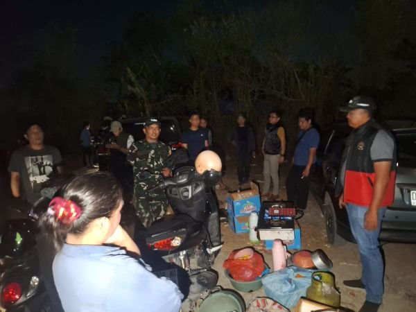 TNI-Polri Bongkar Arena Sabung Ayam di Bontomarannu Gowa