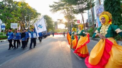 Sulsel Jadi Tuan Rumah, 117 Kontingen Ikuti Pawai Ta’aruf MTQ VIII KORPRI Nasional