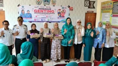 Ketua TP PKK Bantaeng Buka GENTING, Perkuat Gerakan Cegah Stunting