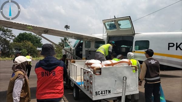 Karhutla Mengancam, BNPB Semai 800 Kg Garam di Langit Lampung