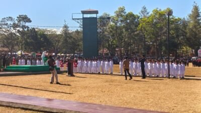 PLN ULP Malino Siaga Kawal Upacara HUT ke-81 RI di Malino