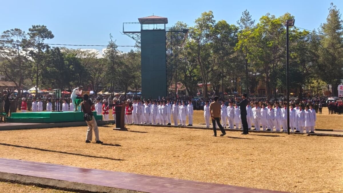 PLN ULP Malino Siaga Kawal Upacara HUT ke-81 RI di Malino