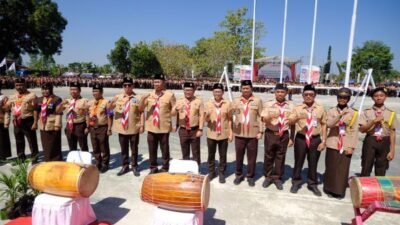 Gowa Jadi Tuan Rumah, Darmawangsyah Muin Apresiasi Kemah Pramuka Madrasah se-Sulsel