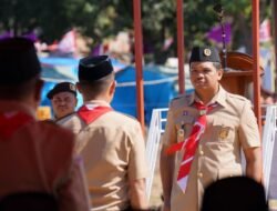 Bupati Bantaeng Pimpin Apel Hari Pramuka ke-65, Teguhkan Komitmen Cetak Generasi Berkarakter