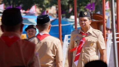 Bupati Bantaeng Pimpin Apel Hari Pramuka ke-65, Teguhkan Komitmen Cetak Generasi Berkarakter