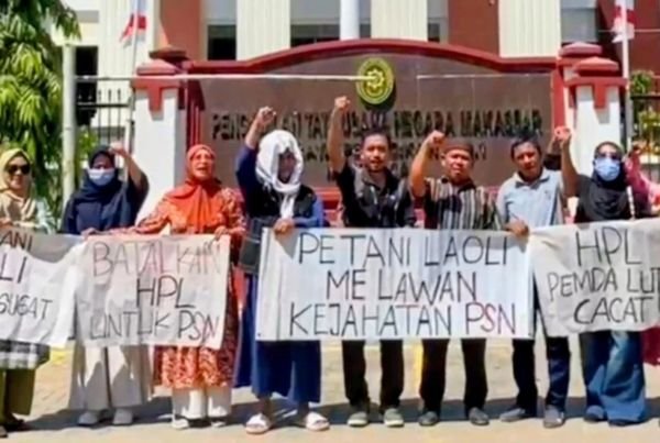 Konflik Agraria Laoli Masuk PTUN Makassar, 29 Petani Gugat Sertifikat HPL Pemkab