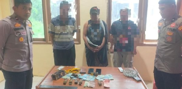 Satreskrim Polresta Mamuju Tetapkan Tiga Tersangka Kasus Judi Kiu-Kiu di Tommo