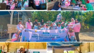 Menyalakan Semangat Pendidikan! Srikandi PLN UP3 Pinrang Bersama YBM PLN Gelar Program SINARI di MI DDI Batu Losso
