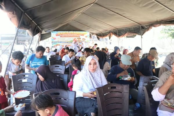 Polres Jeneponto Gelar Makan Gratis Tiap Kamis untuk Masyarakat