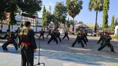 Prajurit Kodim Gowa Intensifkan Latihan Pencak Silat Militer