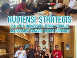 Audiensi Strategis: PLN UP3 Makassar Utara Perkuat Kolaborasi dengan Kejari Pangkep