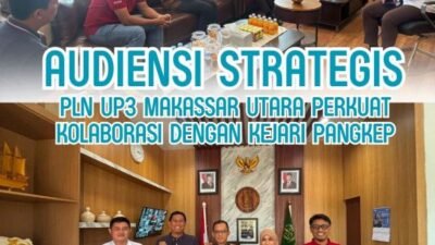 Audiensi Strategis: PLN UP3 Makassar Utara Perkuat Kolaborasi dengan Kejari Pangkep