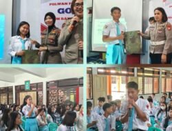 Polwan Polres Toraja Utara Edukasi Pelajar, Cegah Bullying dan Kejahatan Siber