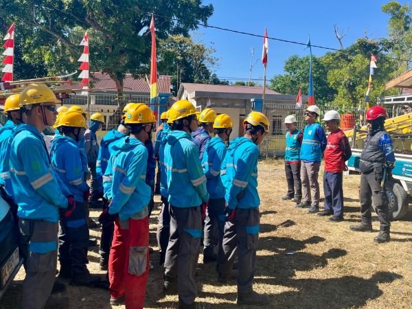 Pelaksanaan PTT Penyulang Parangloe Section Paranglompoa-Ujung Jelang Hari Pelanggan Nasional
