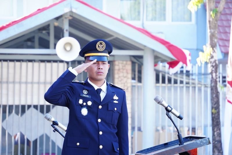 Rutan Pangkajene Tanamkan Semangat Kebangsaan di HUT ke-81 RI