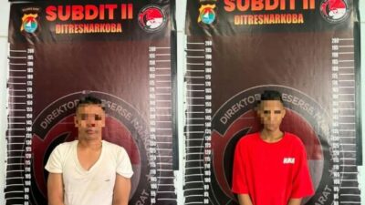 Polda Sulbar Amankan Tiga Orang di Malunda, Belasan Saset Diduga Sabu Disita