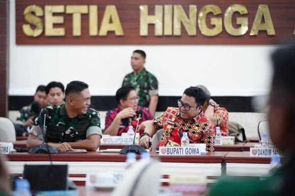 Dukung Program TNI Buka dan Bangun Akses Jalan, Wabup Gowa: Pemkab Siap Berkolaborasi