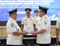 Hernowo Sugiastanto Resmi Jabat Kakanwil Ditjenpas Sulsel